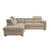 Rusto Corner Group Sofa Bed LHF Oatmeal